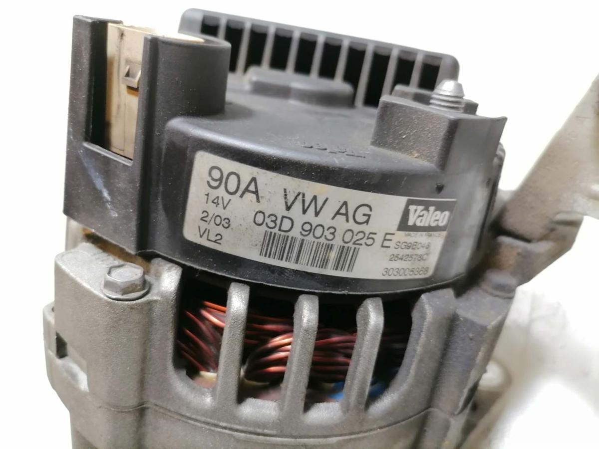 Seat Ibiza 6L original Lichtmaschine Generator 1.2 12V 47kW Bj.2003